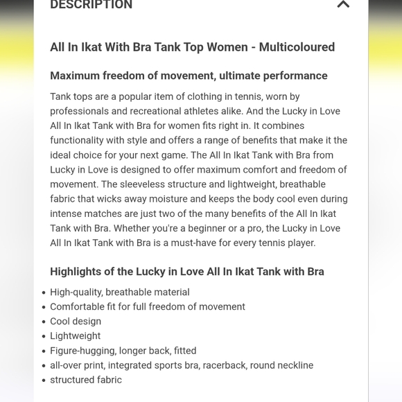 Lucky in Love Lavendar and White Tank Top - Picture 3 of 10